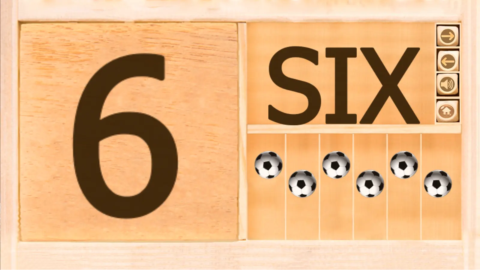 Gameplay screenshot from Number Woods: Kids Learn 1-100